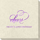 Refined Cheers Carte Embossed Napkins Image 3 of 5